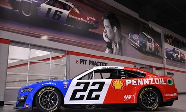 No. 22 Ford Mustang Throwback Design Revealed